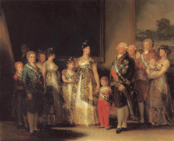 Francisco de goya y Lucientes The Family of Charles IV Germany oil painting art